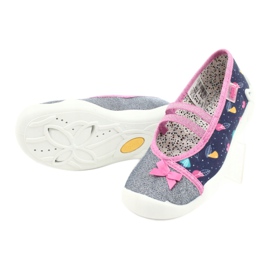 Calzado infantil befado 116X286 azul marino rosado gris multicolor 8