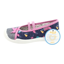 Calzado infantil befado 116X286 azul marino rosado gris multicolor 10