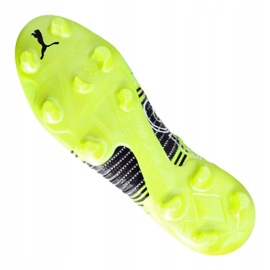 Botas de fútbol Puma Future Z 1.1 Fg / Ag M 106028-01 amarillo, negro, gris / plateado multicolor 3