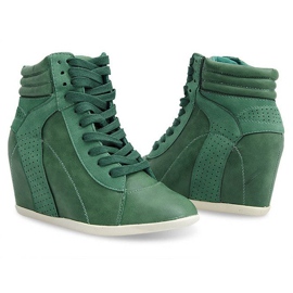 Zapatillas Sneakers On Wedge 950C Verde 4