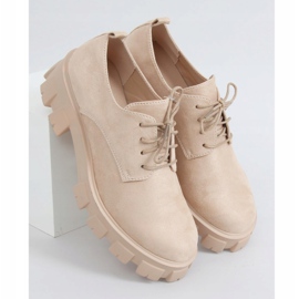 Mocasines de suela alta NC1120 Beige 1