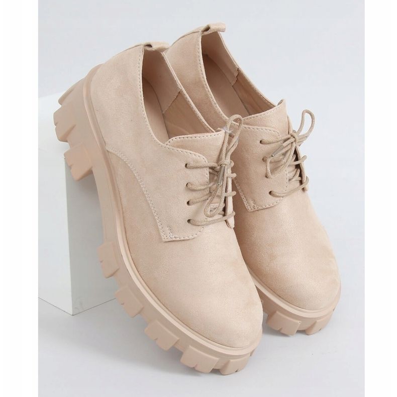 Mocasines de suela alta NC1120 Beige 1