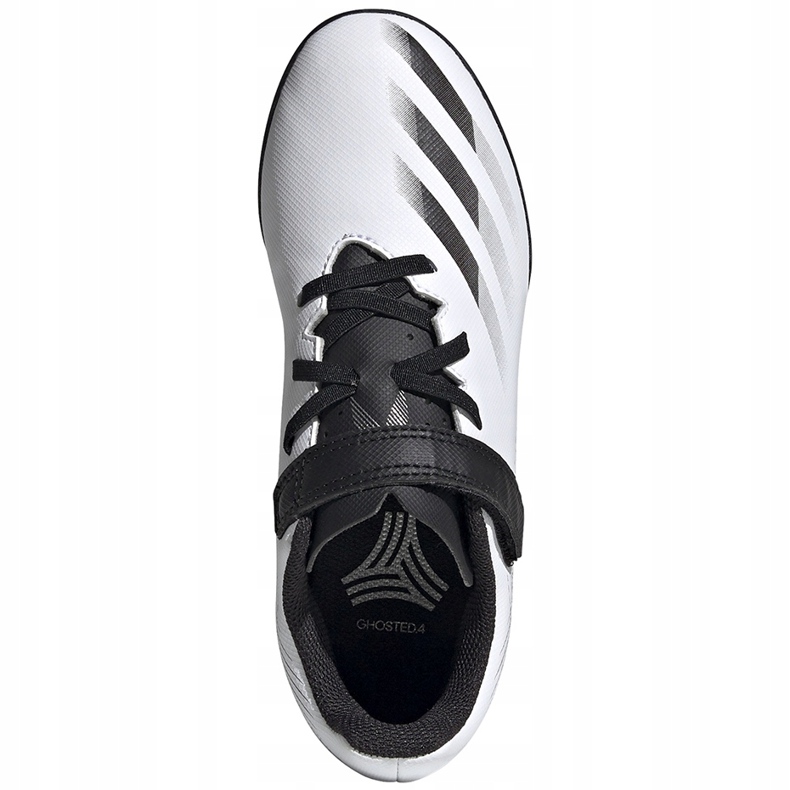 Botas de fútbol Adidas X GHOSTED.4 H&amp;L Tf Junior FW9573 blanco 1