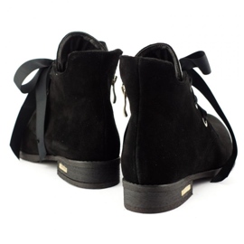 Olivier Botas Flora negras con cinta negro 3