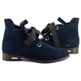 Olivier Botas con cinta, aislante Flora azul marino 6