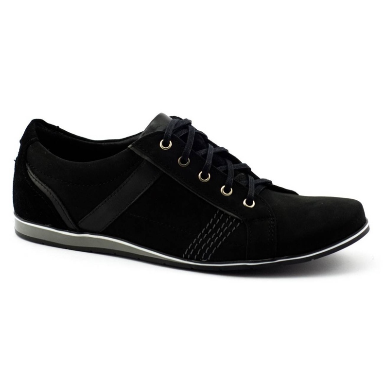KOMODO Zapatos de hombre 854 Negro 1