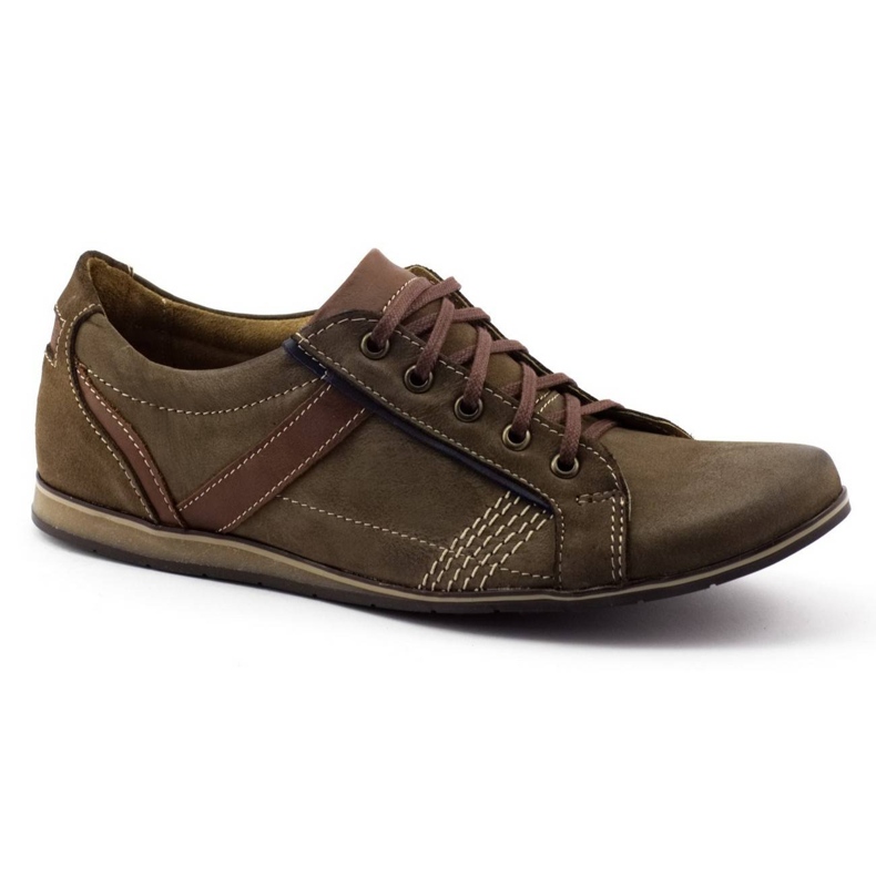 KOMODO Zapatos de hombre 854 Marrón 1
