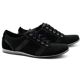 KOMODO Zapatos de hombre 854 Negro 2