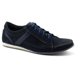 KOMODO Zapatos hombre 854 Granat azul marino 1