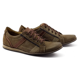 KOMODO Zapatos de hombre 854 Marrón 3