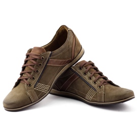 KOMODO Zapatos de hombre 854 Marrón 4