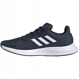 Zapatillas adidas Runfalcon 2.0 K azul marino FY9498 para niños blanco 3