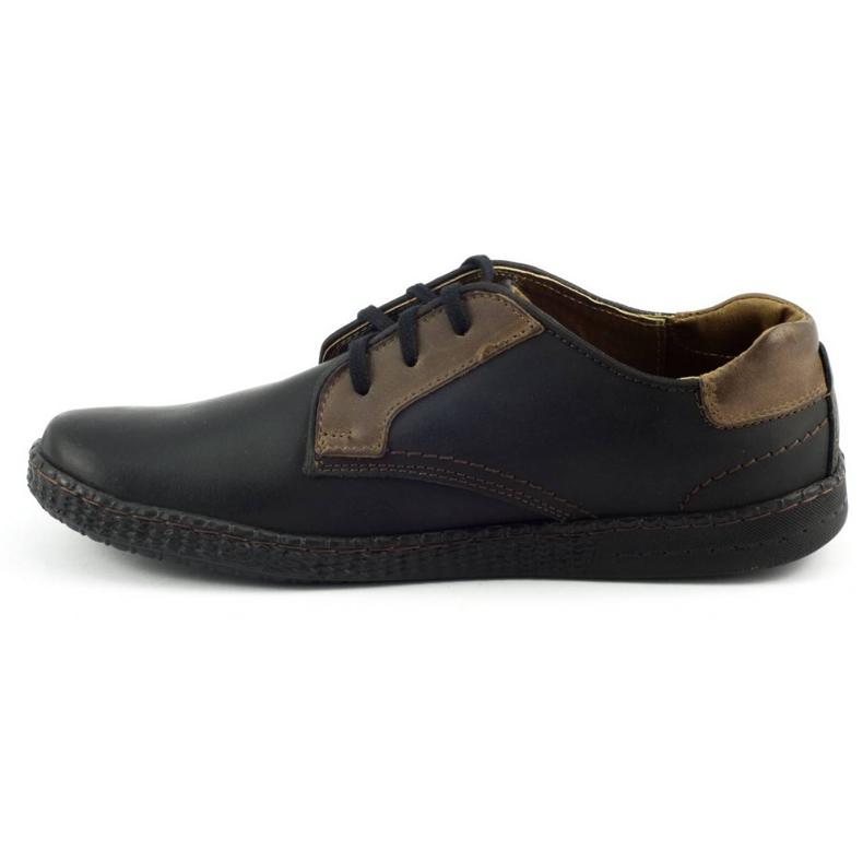 Zapatos casual hombre 294 negro 2
