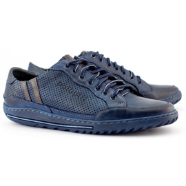 Polbut Zapatos casual hombre jok31 azul marino 2