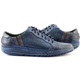 Polbut Zapatos casual hombre jok31 azul marino 5