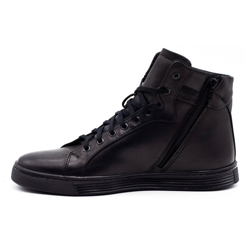 KENT Zapatos de hombre creepersy insulated 306 Black negro 1