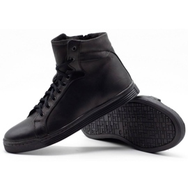 KENT Zapatos de hombre creepersy insulated 306 Black negro 6