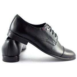 Olivier Zapatos formales de hombre 301GT negro 3