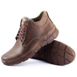 Polbut Zapatos de invierno para hombre J64S marrón 3