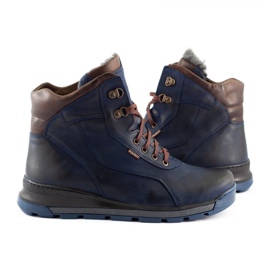 Polbut Zapatos de invierno para hombre J63s azul marino 5