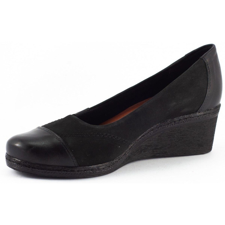 Pulso Salón para tacones cuña 361 negro 1