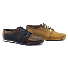 Mario Pala Zapatos de hombre elegantes para jeans 730 rojo multicolor 6