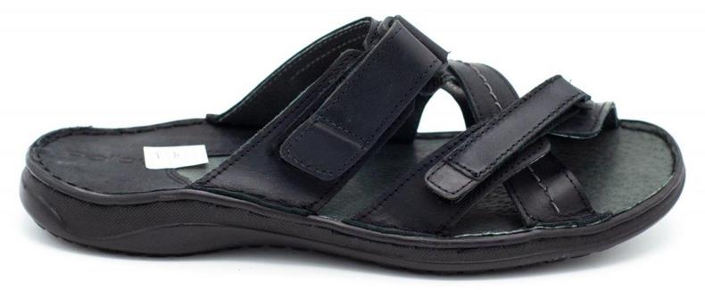 Polbut Pantuflas de hombre negras SA06 negro 2