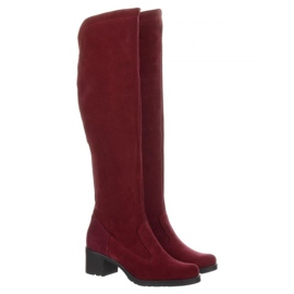 Olivier Botas aislantes Agnes burdeos rojo 1