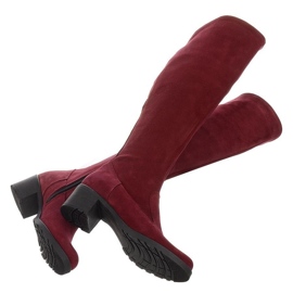 Olivier Botas aislantes Agnes burdeos rojo 3