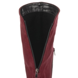 Olivier Botas aislantes Agnes burdeos rojo 5