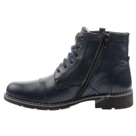 Mario Pala Botas de nieve hombre azul marino 312 1