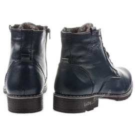 Mario Pala Botas de nieve hombre azul marino 312 3