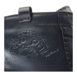 Mario Pala Botas de nieve hombre azul marino 312 5
