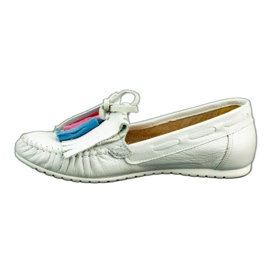 Lewski Mocasines de mujer 2673 white pearl blanco 1 Lewski Mocasines de mujer 2673 white pearl blanco 1