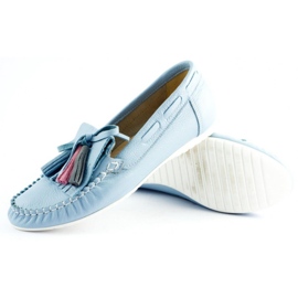 Lewski Mocasines mujer 2673 azul 4
