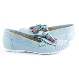 Lewski Mocasines mujer 2673 azul 6