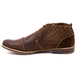 Olivier Zapatos hombre acolchados 254 marrón 1