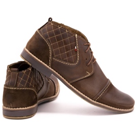 Olivier Zapatos hombre acolchados 254 marrón 4