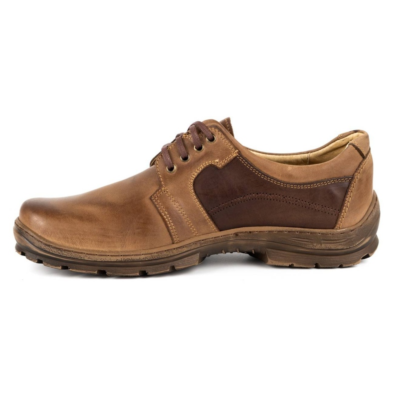 Polbut Zapatos casual de hombre K19 marrón 1