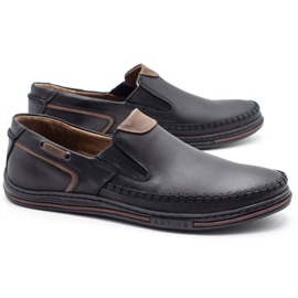 Polbut Zapatos hombre mocasines 09 negro 2