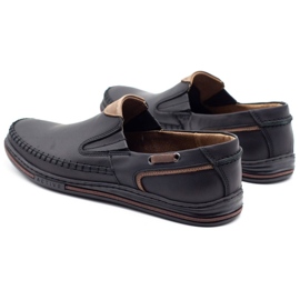Polbut Zapatos hombre mocasines 09 negro 7