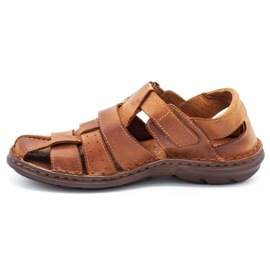 Polbut Sandalias 211 camel naranja 2
