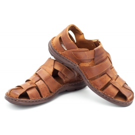 Polbut Sandalias 211 camel naranja 4