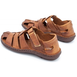 Polbut Sandalias 211 camel naranja 6