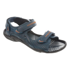 Olivier 323 Sandalias hombre azul marino 1