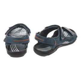 Olivier 323 Sandalias hombre azul marino 4