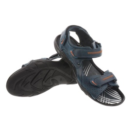 Olivier 323 Sandalias hombre azul marino 5
