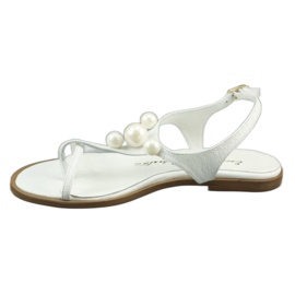 Exclusive Sandalias con perlas 618 blanco 1 Exclusive Sandalias con perlas 618 blanco 1