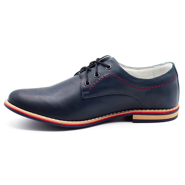 ABIS Zapatos piel hombre 4149 Grl azul marino 1