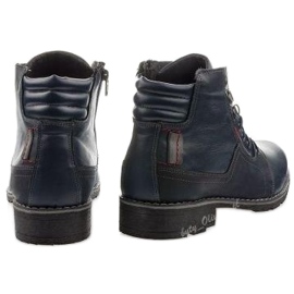 Mario Pala 323 botas de nieve azul marino 3